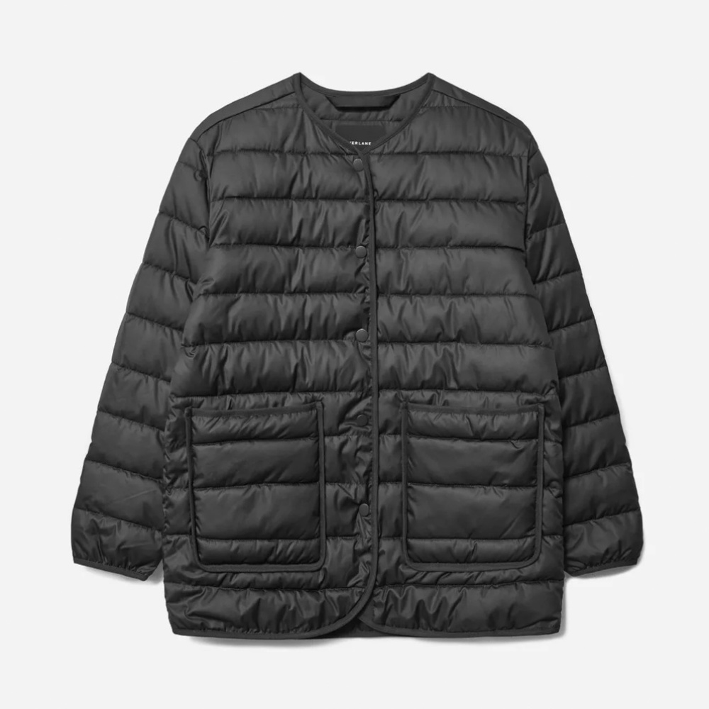 Everlane The ReNew Channeled Liner S Black